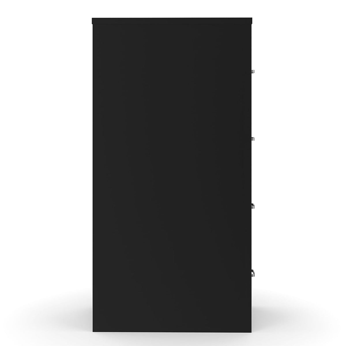 4 Drawer Black Vertical File Cabinet J5521