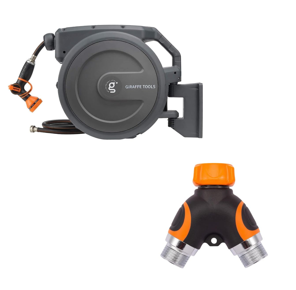 Retractable Garden Hose Reel 1/2 Inch x 100 ft X6961