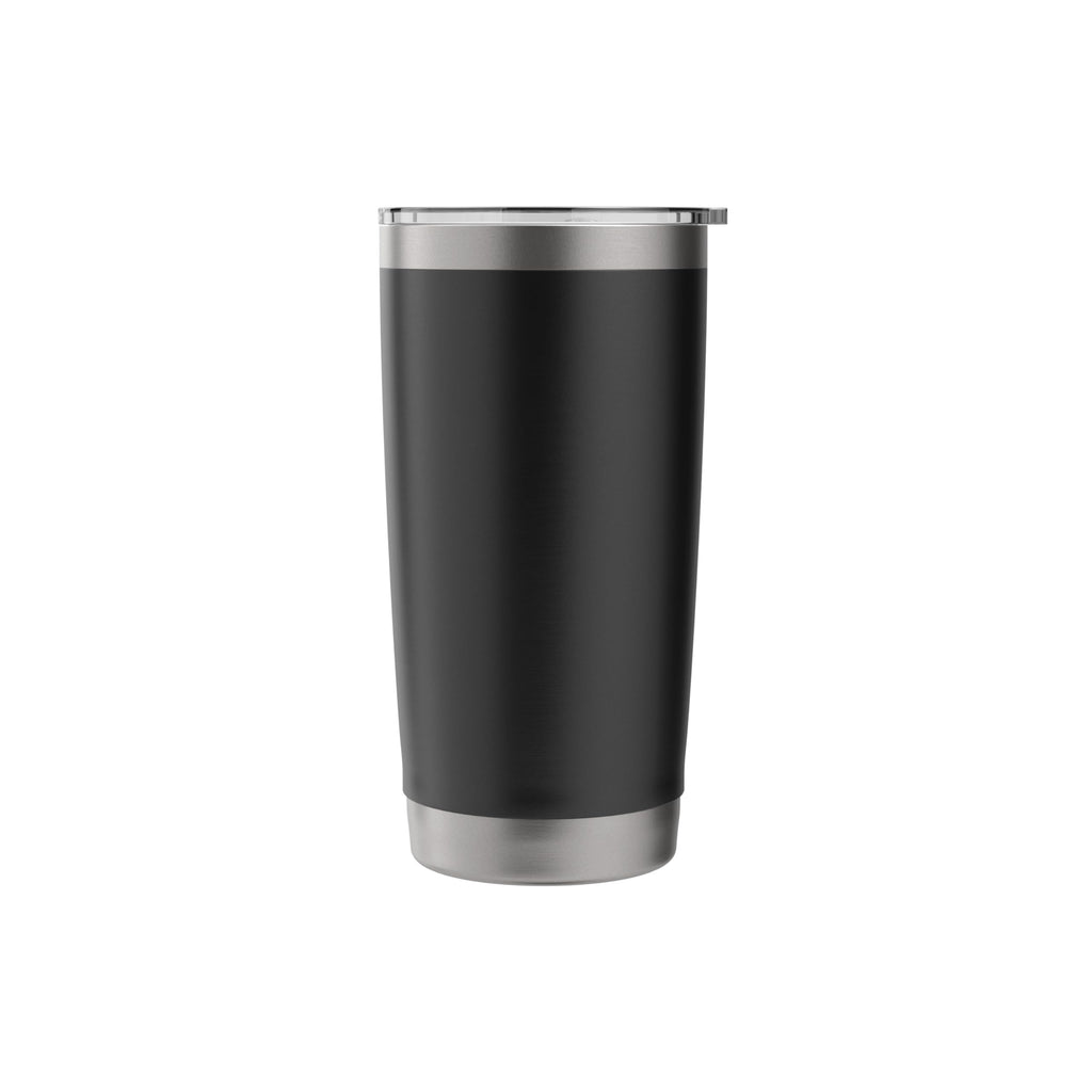 Black White Stainless Steel Insulated Travel Mug M75855