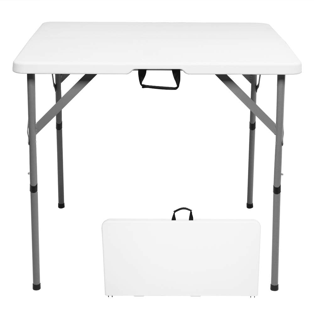 34 inch White Folding Plastic Table P52173