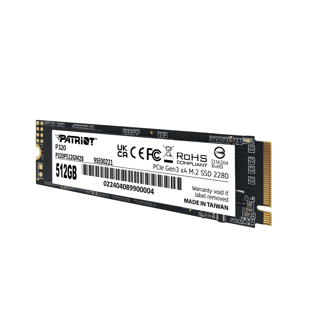 512GB PCIe Gen 3x4 M.2 2280 SSD R667