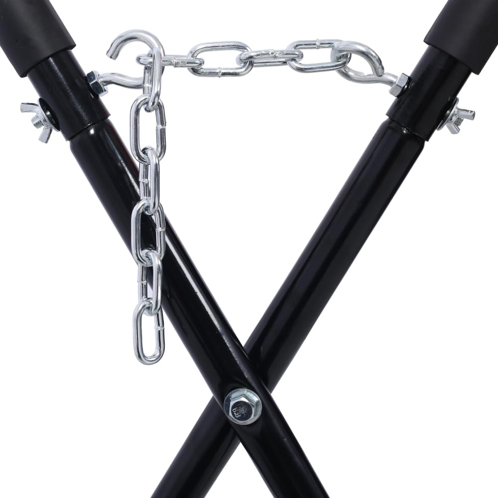 Heavy Duty Folding Work Stand 750 Pound Capacity Black M76300