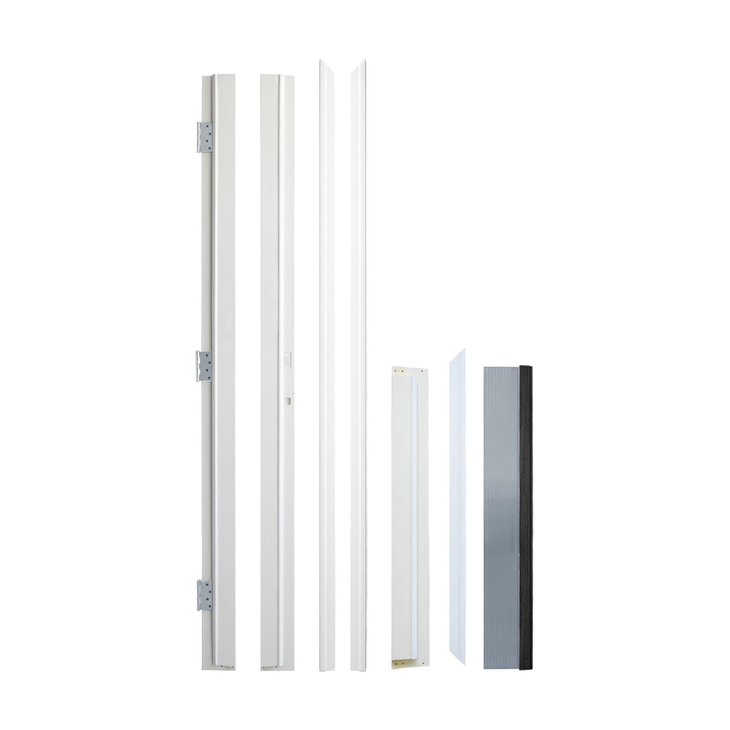 36 x 80 Fiberglass Entry Door with Vinyl Frame Low-E Glass Right Hand Inswing G732920
