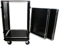 16U Amp Rack Case with Wheels Q615