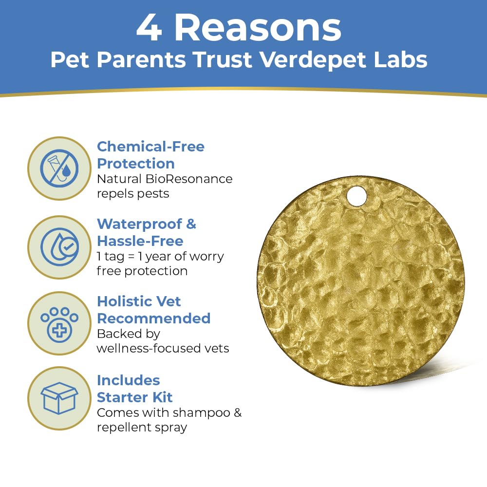 Flea & Tick Tag for Dogs & Cats C162