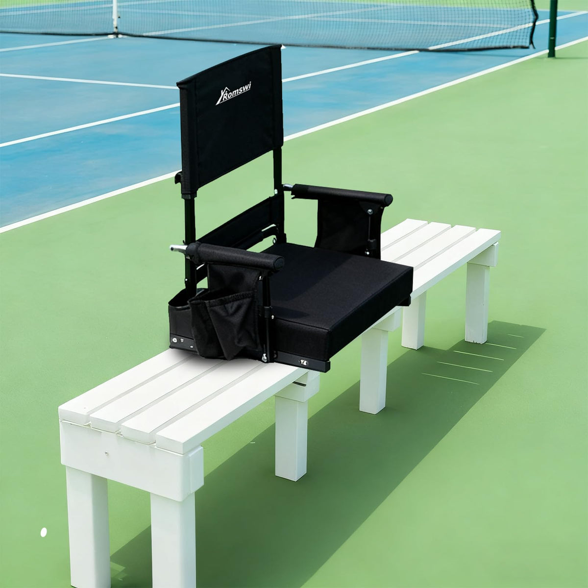 2-Pack Stadium Seats with Back Support and Armrests C678793