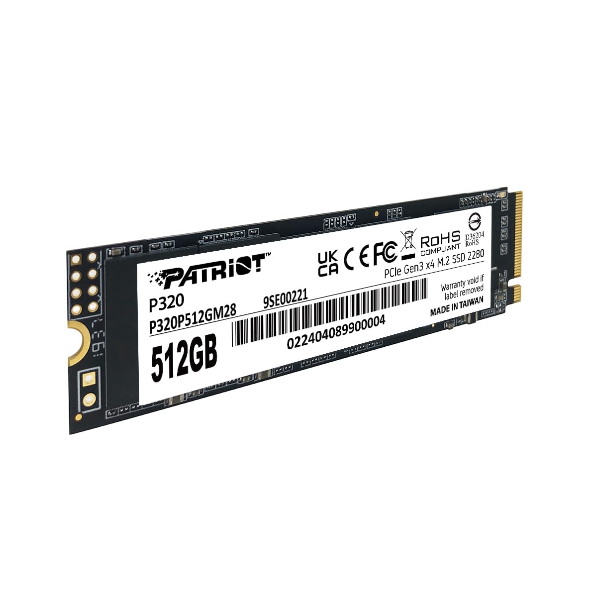 512GB PCIe Gen 3x4 M.2 2280 SSD R667