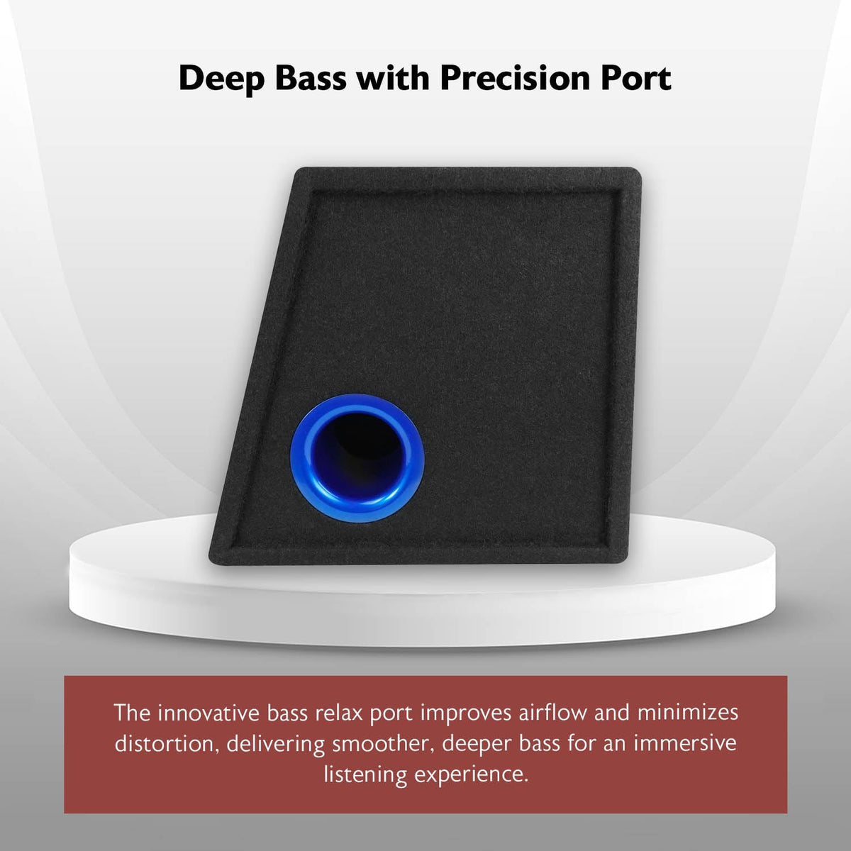 10" Active Powered Car Subwoofer with Enclosure I128776