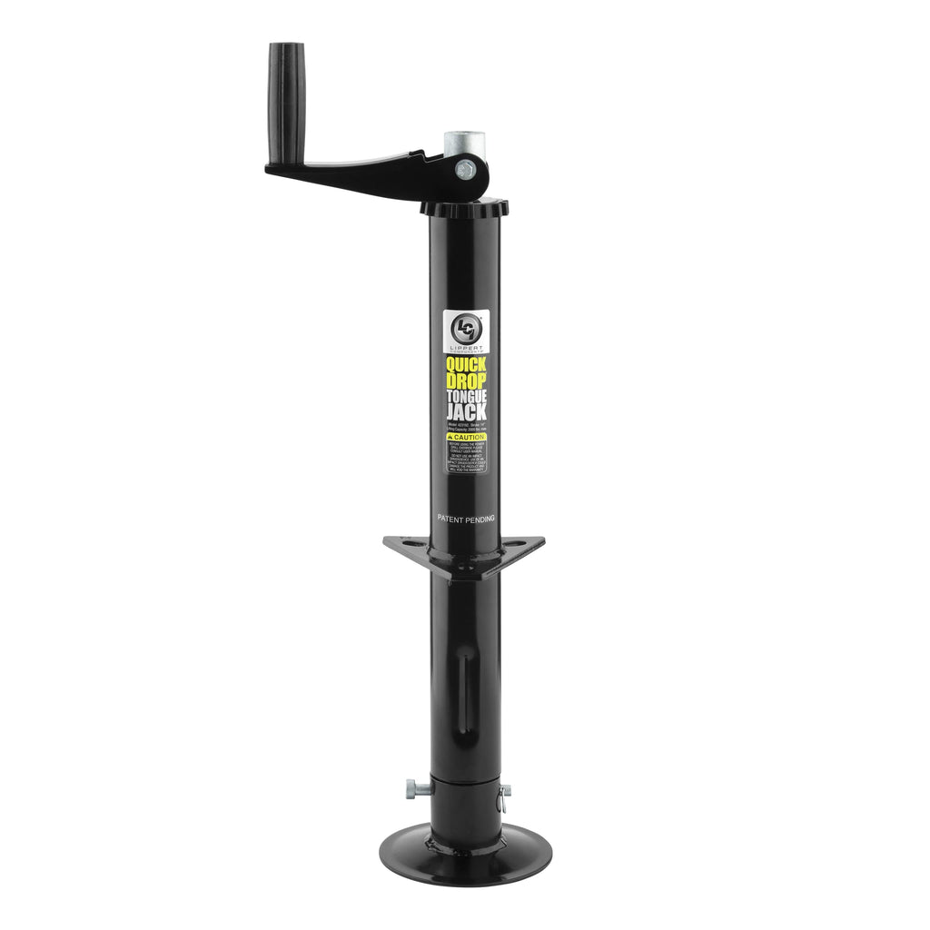 Black Tongue Jack for Trailers M260522