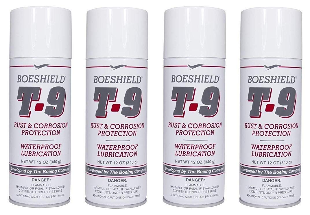Waterproof Wax-Based Lubricant & Corrosion Inhibitor, 12 oz Aerosol, Pack of 4 V556011
