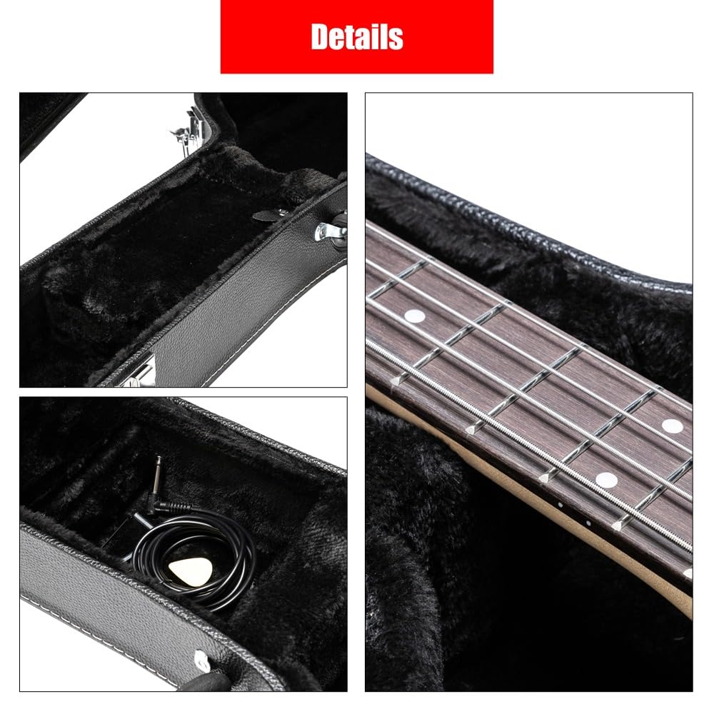 Hard Case for Semi-Hollow Hollowbody Electric Guitars C284