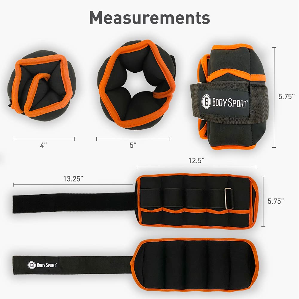 Adjustable Ankle and Wrist Weight Sets Q71307