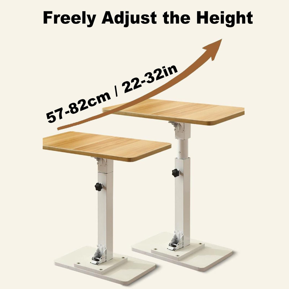 White Folding RV Table E321324