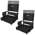 2-Pack Stadium Seats with Back Support and Armrests C678793