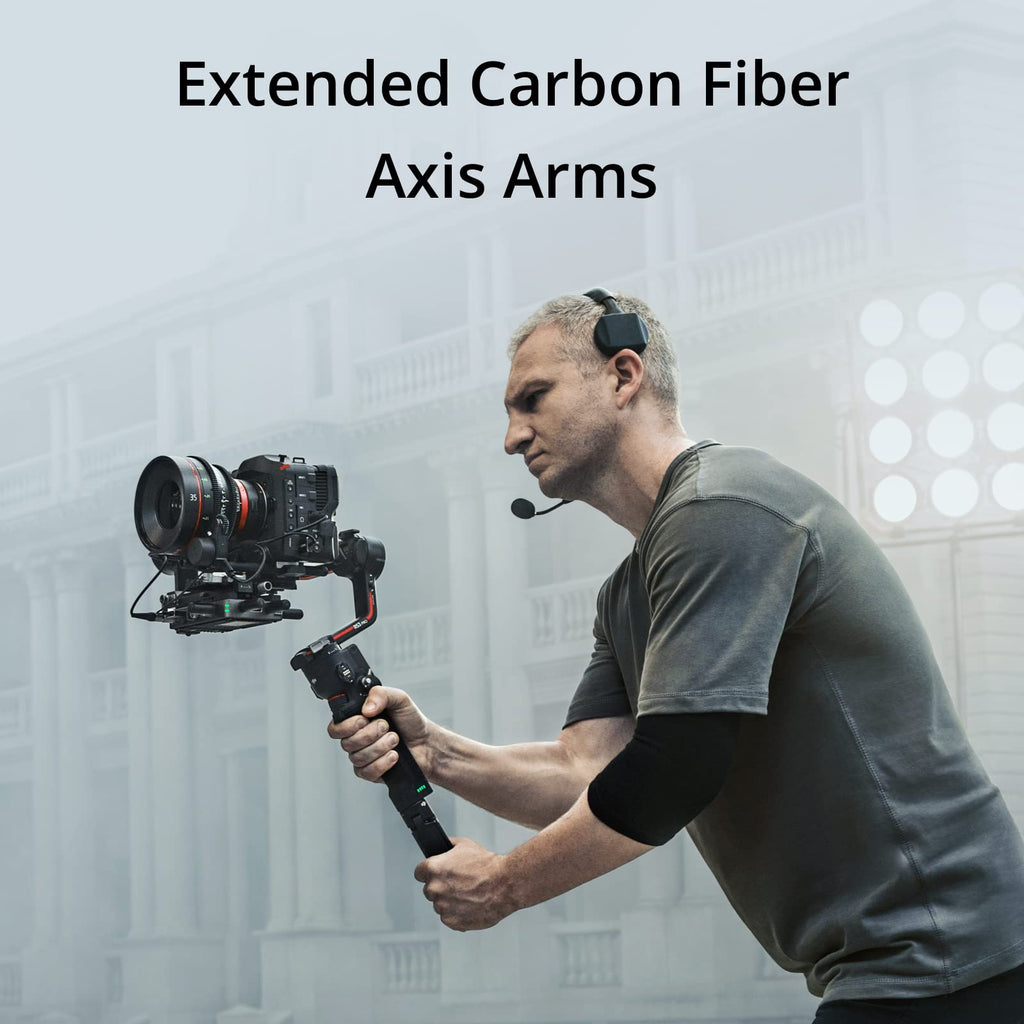 3-Axis Gimbal Stabilizer with Carbon Fiber Arms, Black O20571