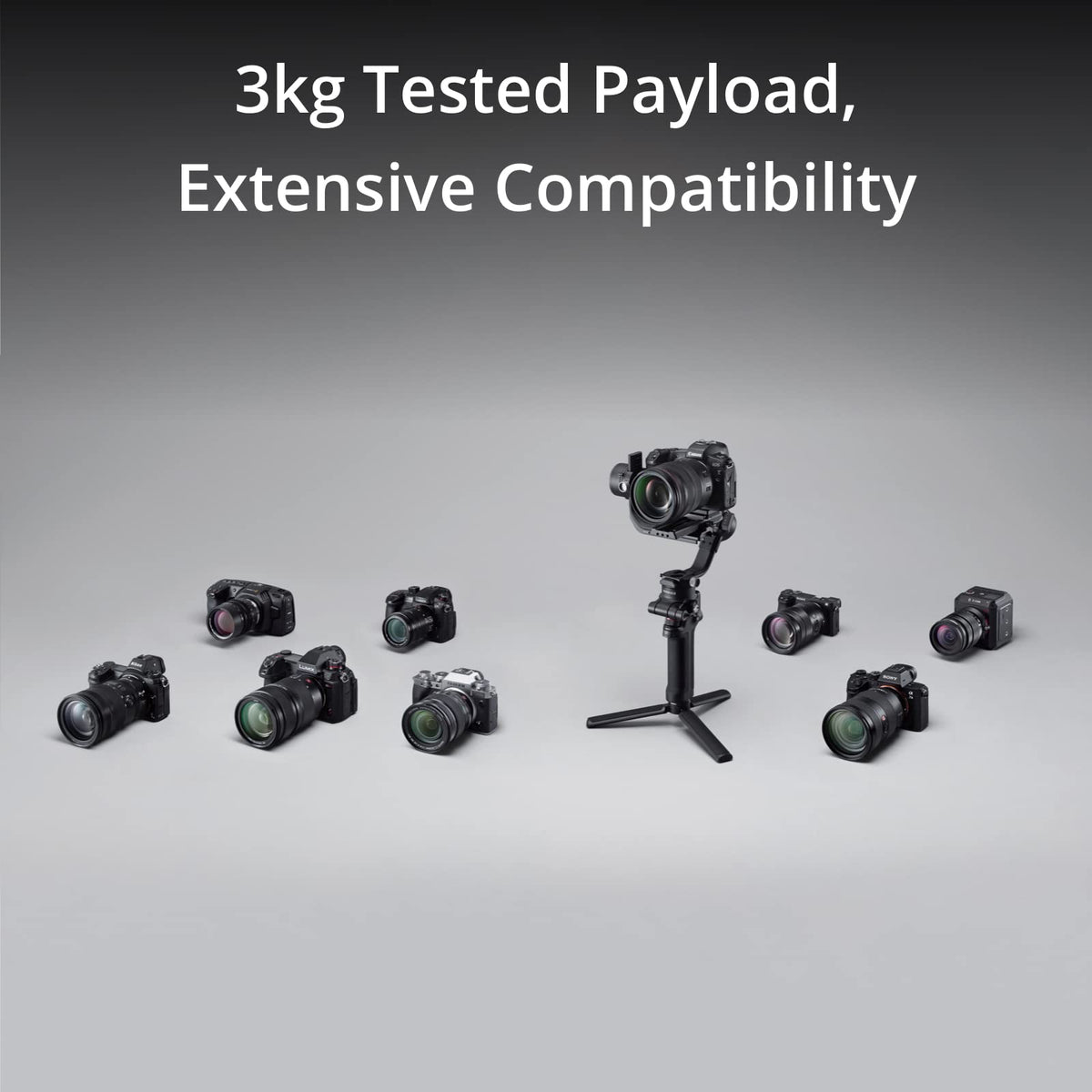3-Axis Gimbal Stabilizer for DSLR and Mirrorless Camera Q871282