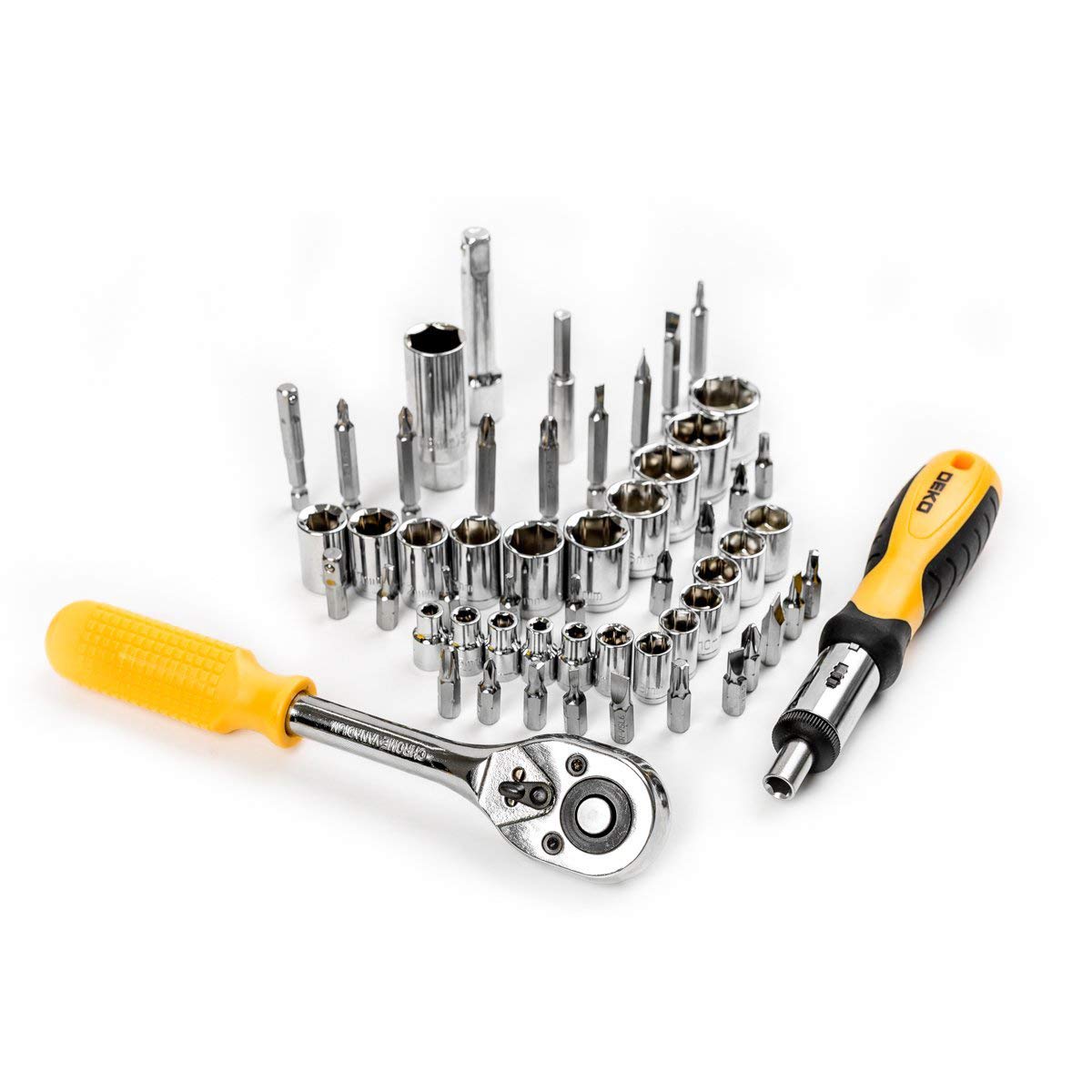 228 Piece Socket Wrench Hand Tool Set with Toolbox Q408
