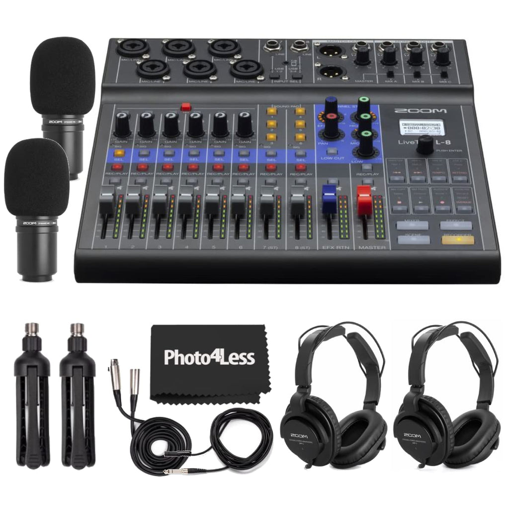 Portable 8-Channel Digital Mixer and Multitrack Recorder M18015