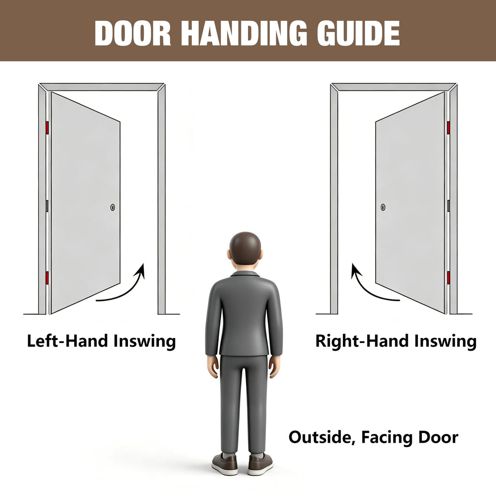 White 9-Lite Fiberglass Entry Door Q963