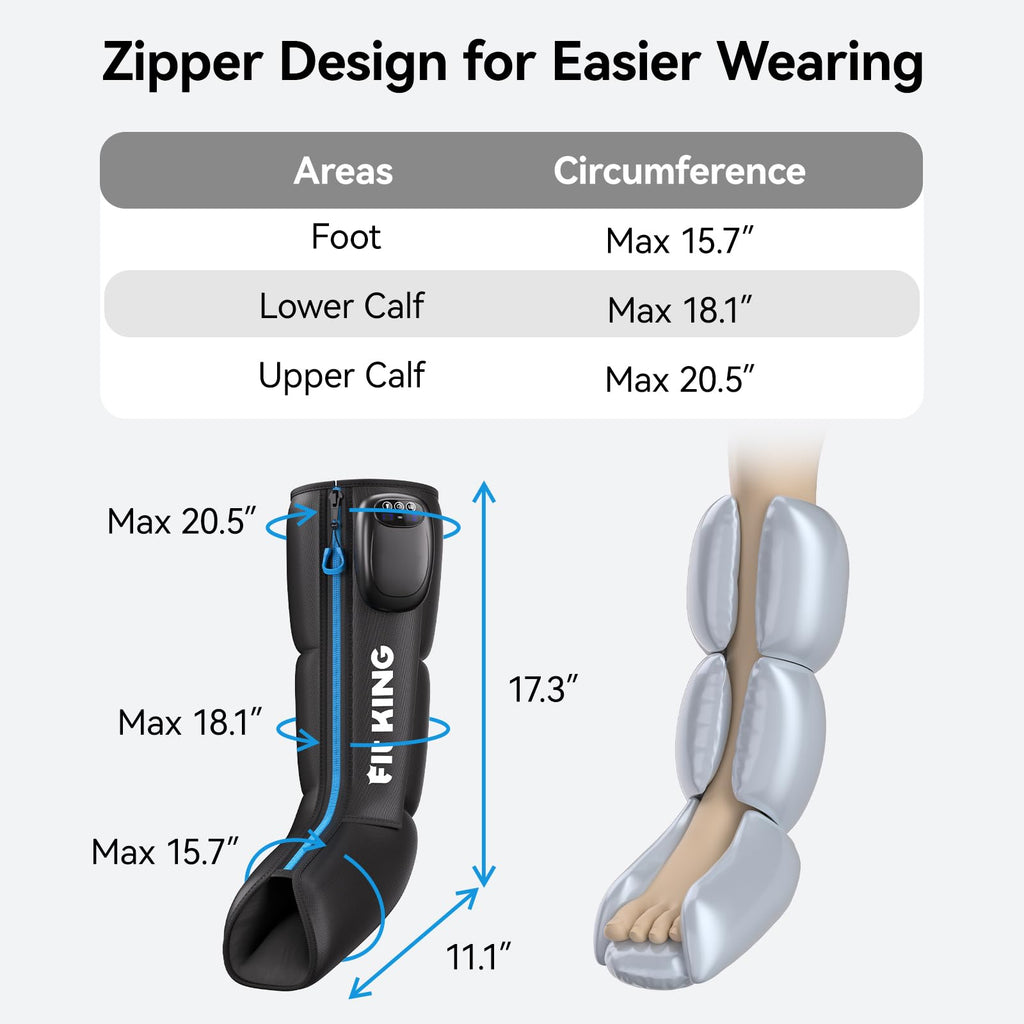 Cordless Foot and Calf Massage Boots X83865