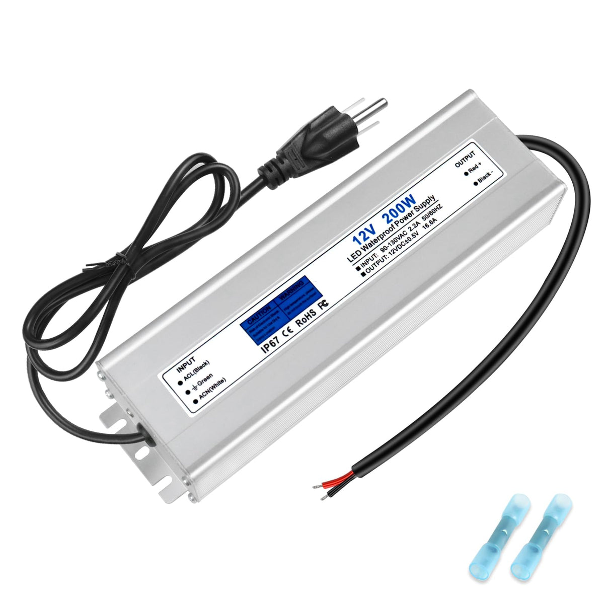 200W IP67 Waterproof 12V LED Driver V219694