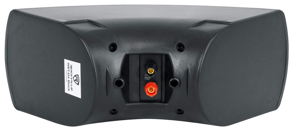 Black Dual 4" Indoor/Outdoor 70V Speaker, 2-Pack O738