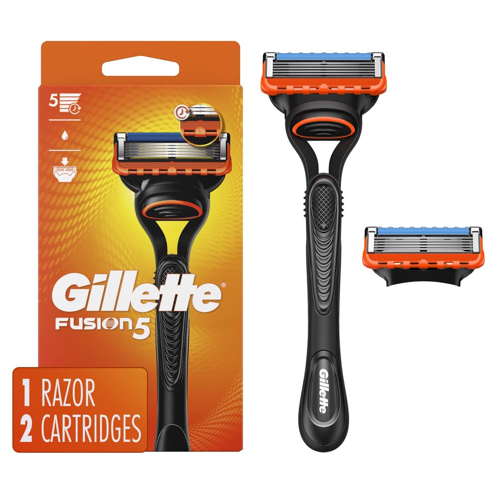 Razor Handle + 2 Razor Blade Refills A26616