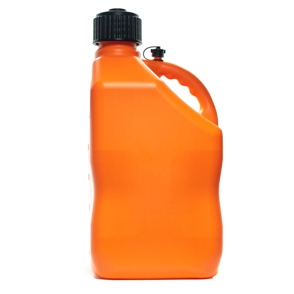 5 Gallon Square Plastic Utility Jug with Hose 4 Pack R1843