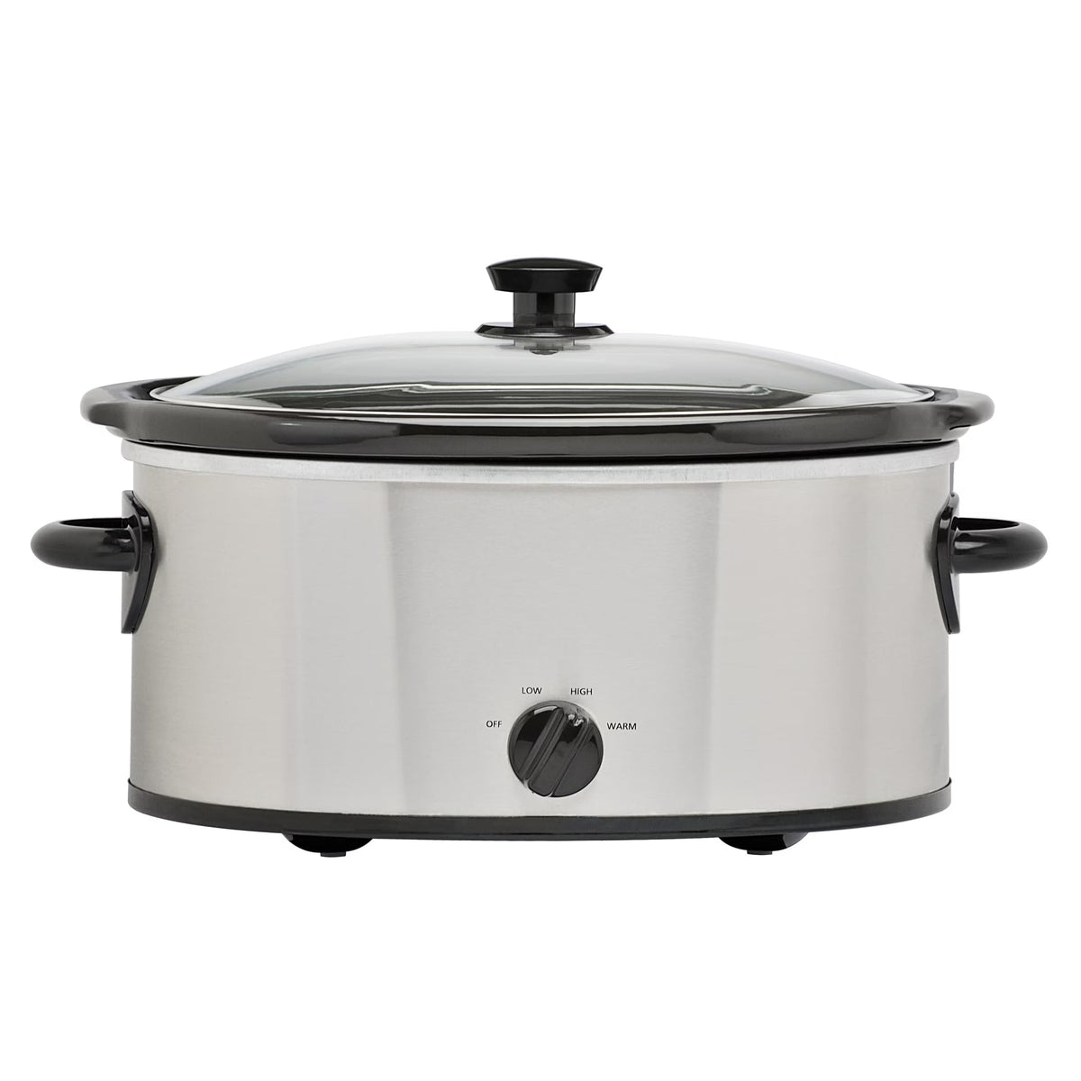 6 Quart Stainless Steel Slow Cooker Q311248