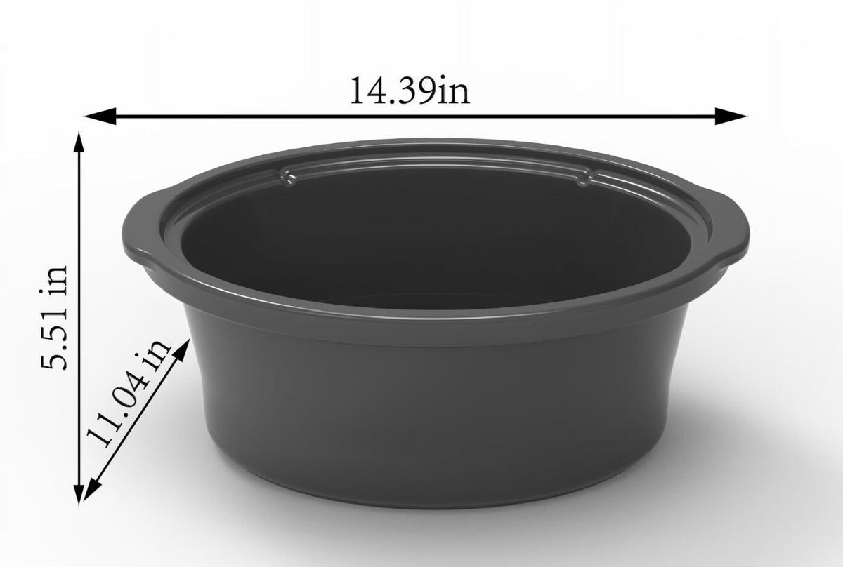 6 Quart Stainless Steel Slow Cooker Q311248