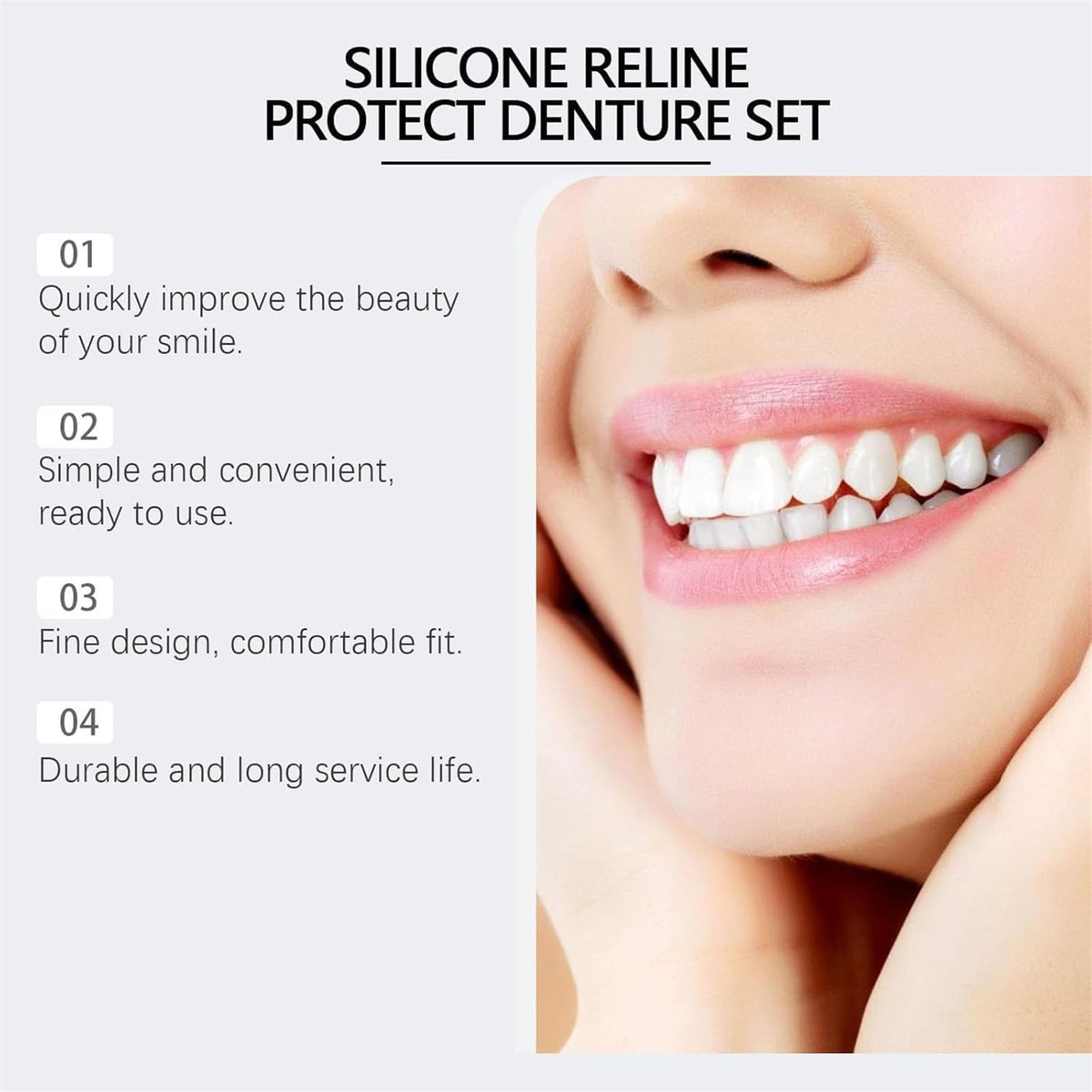 Silicone Denture Set (2Pcs) G229133