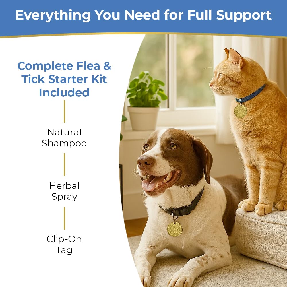 Flea & Tick Tag for Dogs & Cats C162