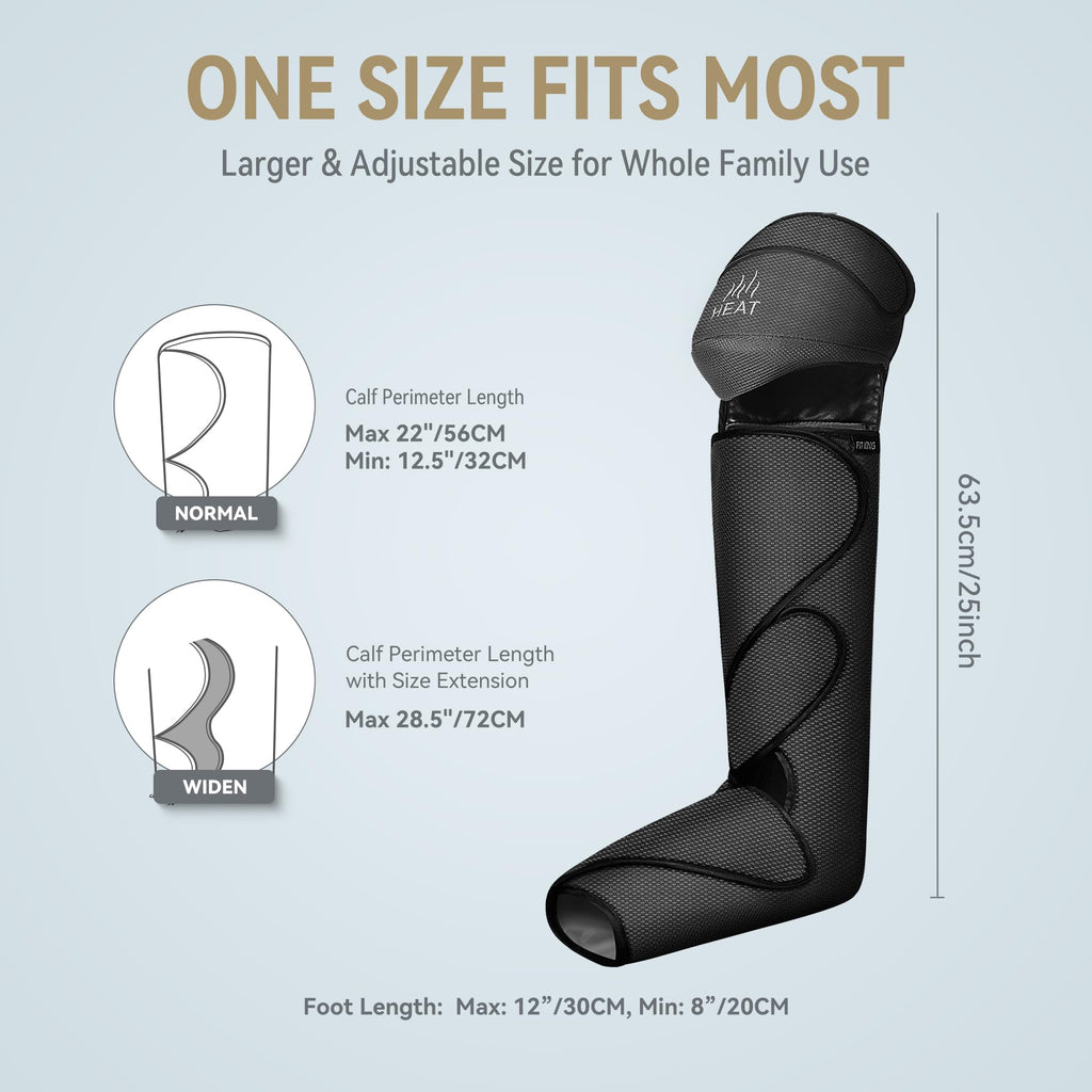 Foot & Leg Compression Massager with Knee Heating A29479