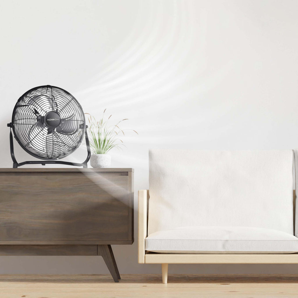 20 in. 3 Speed Metal Floor Fan with Tilting Head N16515