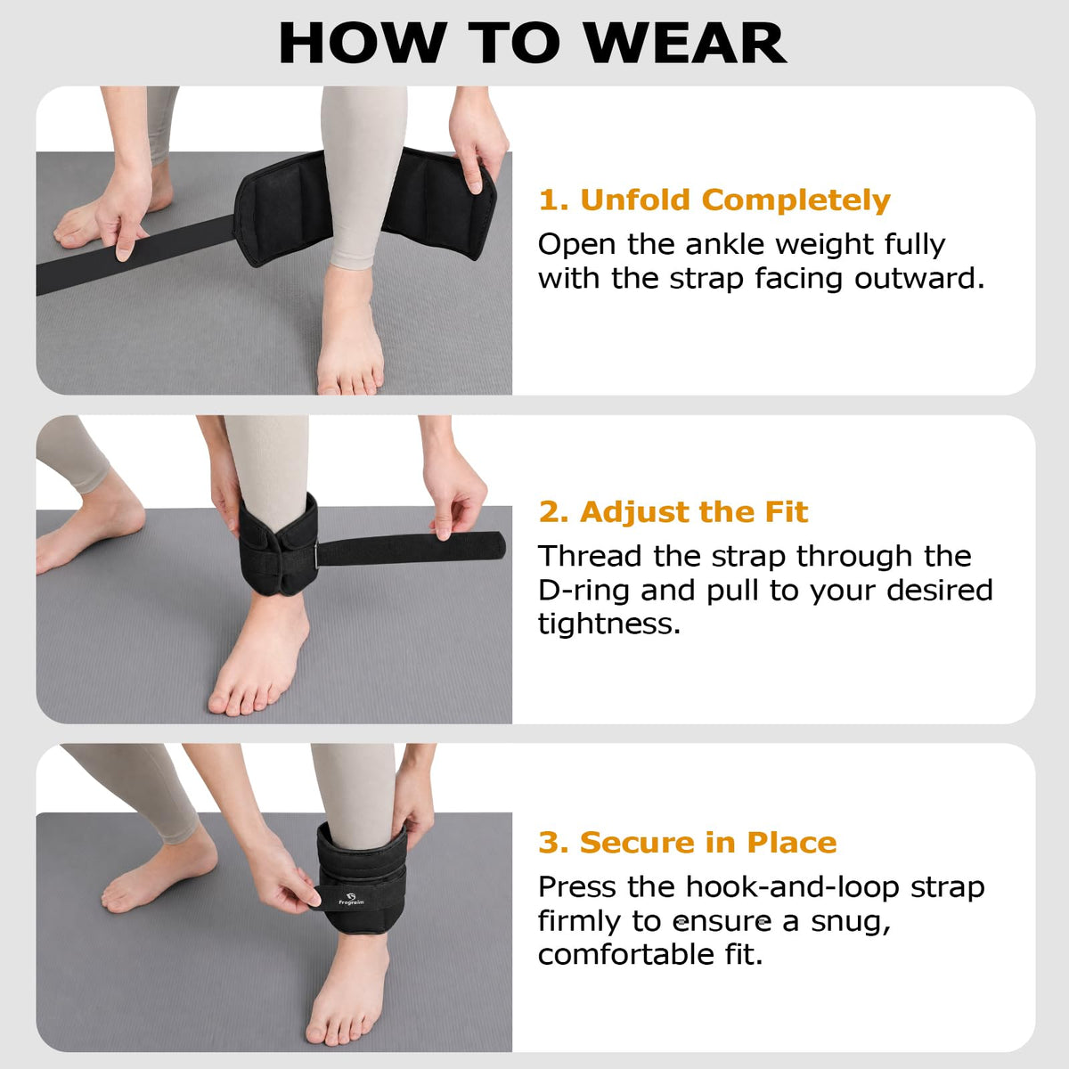 Adjustable Ankle Weights 1 Pair G881128