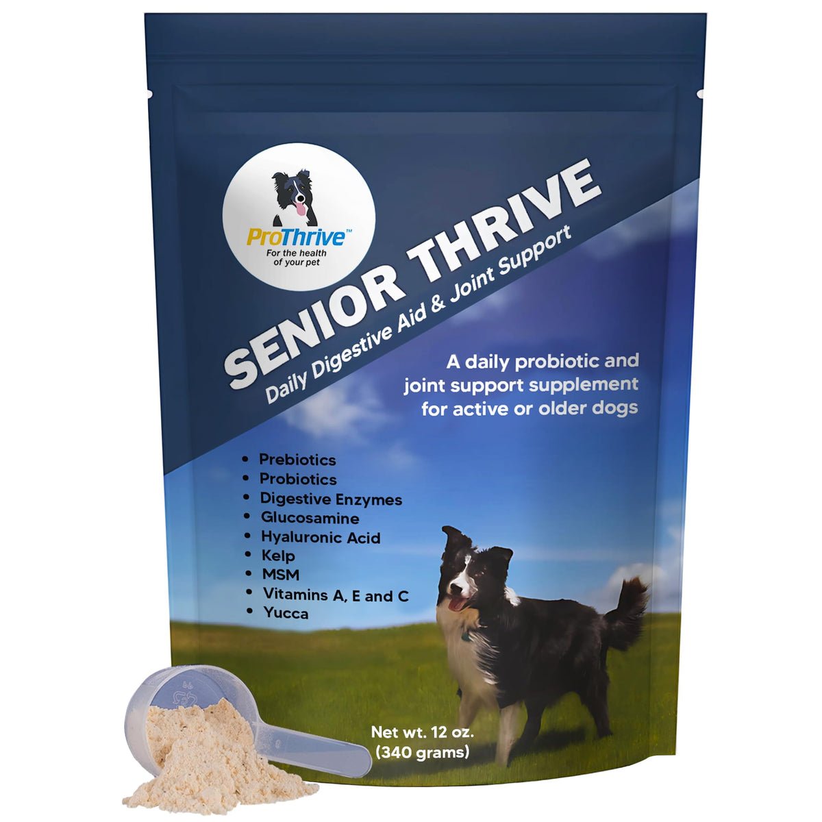 12 Oz Senior Dog Digestive & Joint Supplement L995