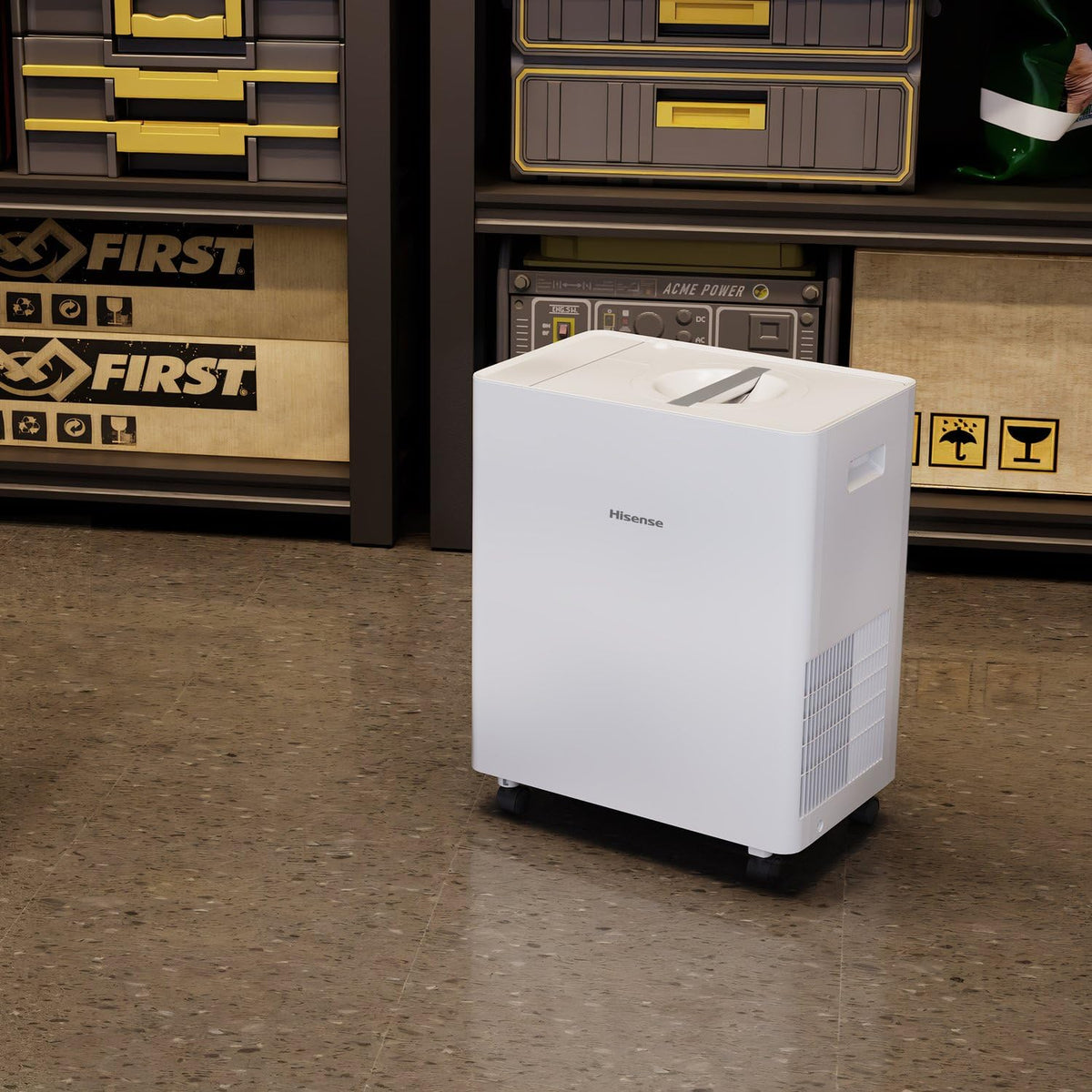 50-Pint Portable Dehumidifier with Built-In Pump Q70909