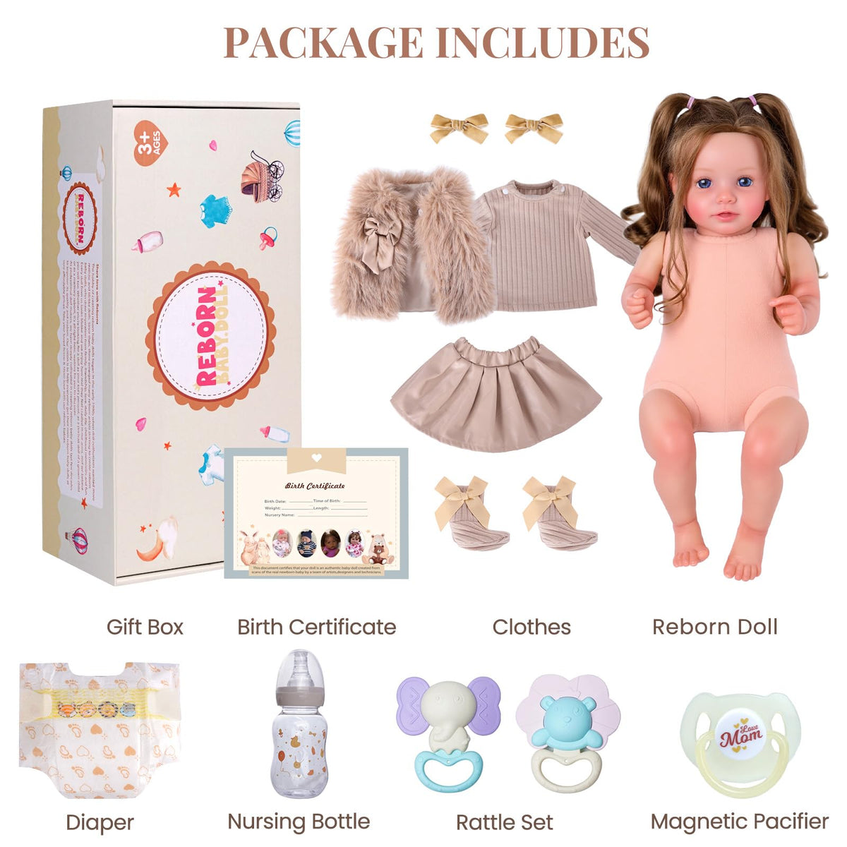20 Inch Reborn Baby Dolls A1897