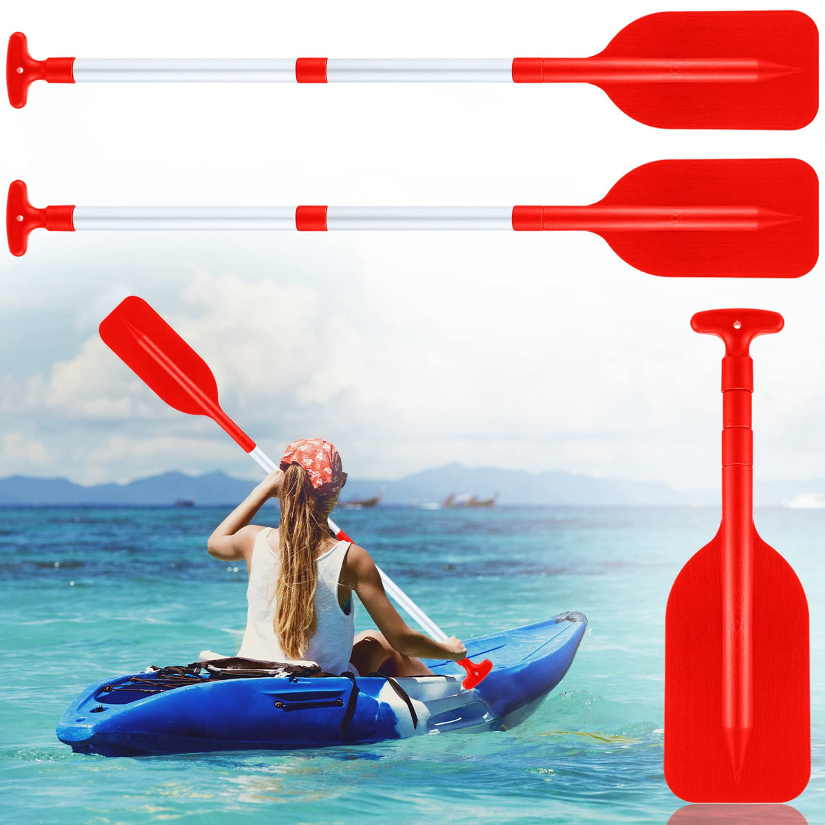 Telescoping Canoe Paddles 2 Pack Aluminum G29160
