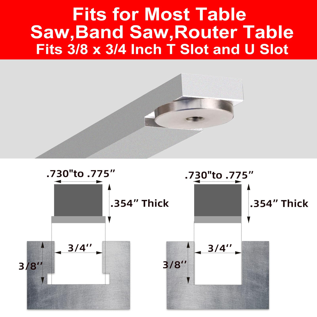 Portable Table Saw Miter Gauge with 18 Inch Fence and Flip Stop X77621
