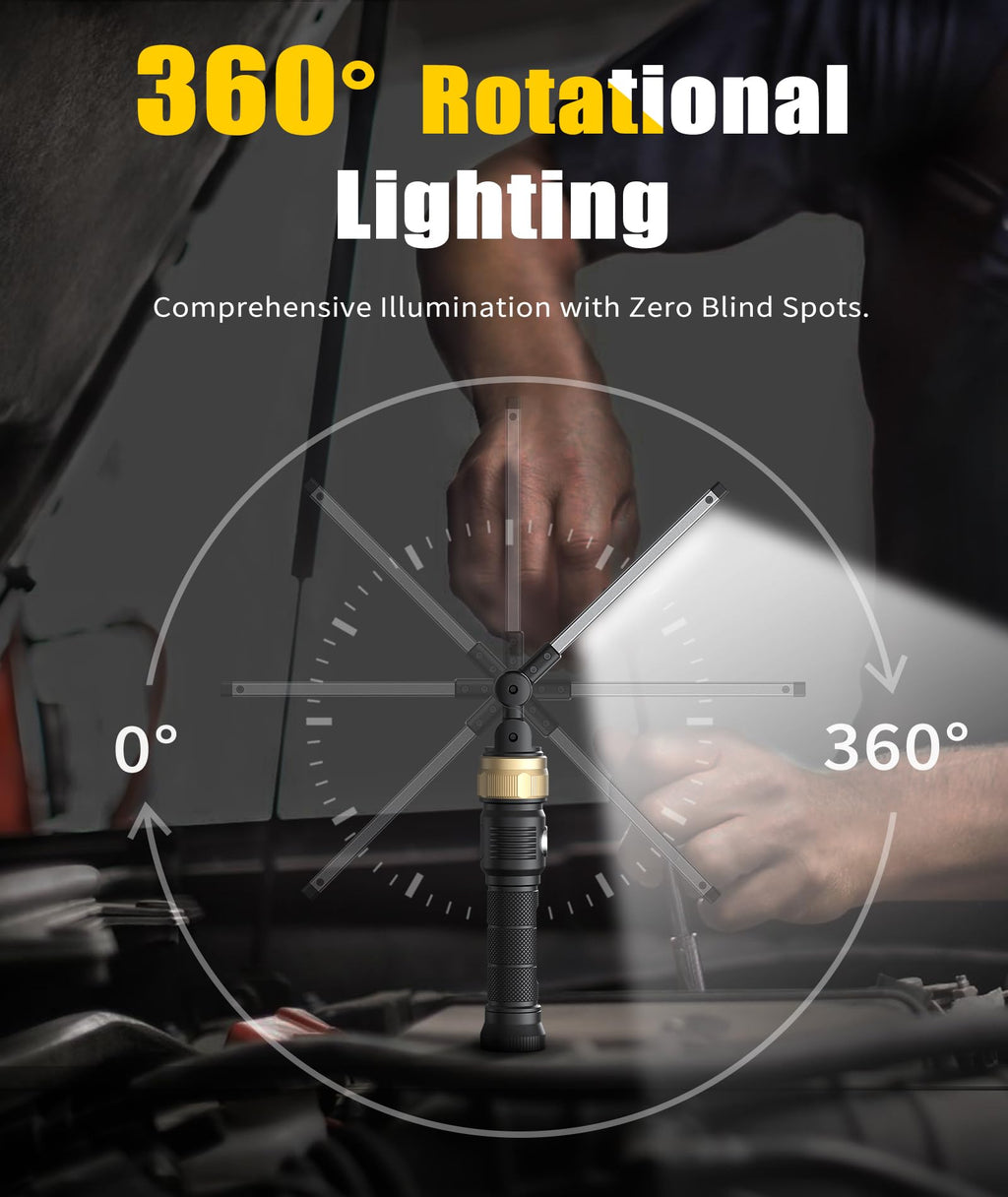 5000mAh Magnetic Foldable Work Light V184
