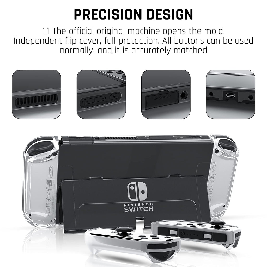 Protective Case for Nintendo Switch OLED Model with Screen Protector G877421