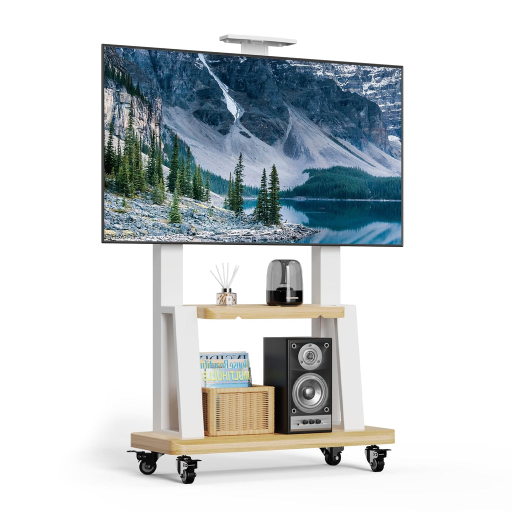 TV Stand on Wheels for 32-75 Inch TVs Z3554