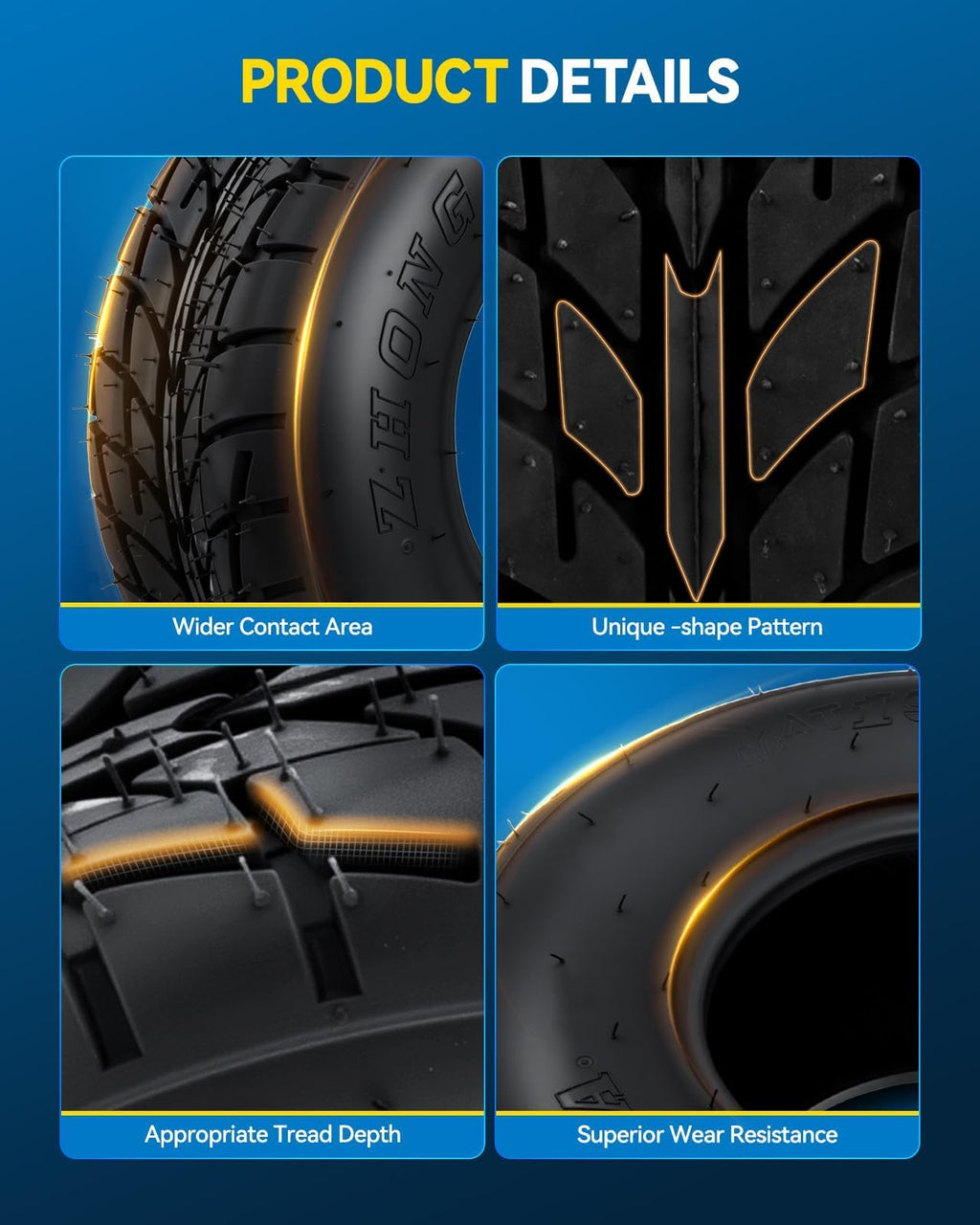 All-Terrain Tires 19x7-8 Set 1 S54318