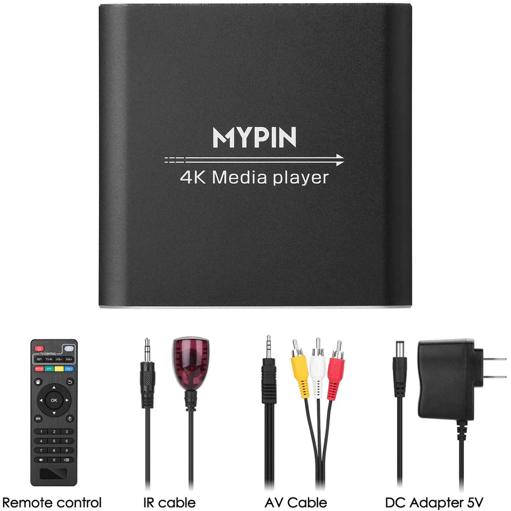 4K Media Player with Remote Control P62812