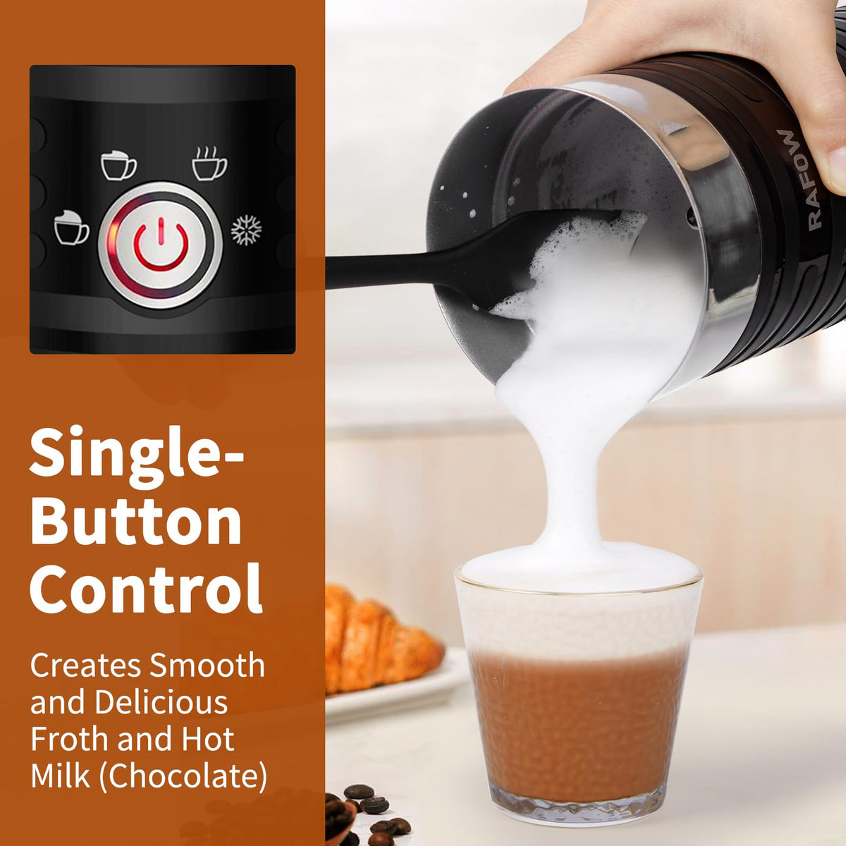 4 In 1 Electric Milk Frother Steamer 350ml J85605