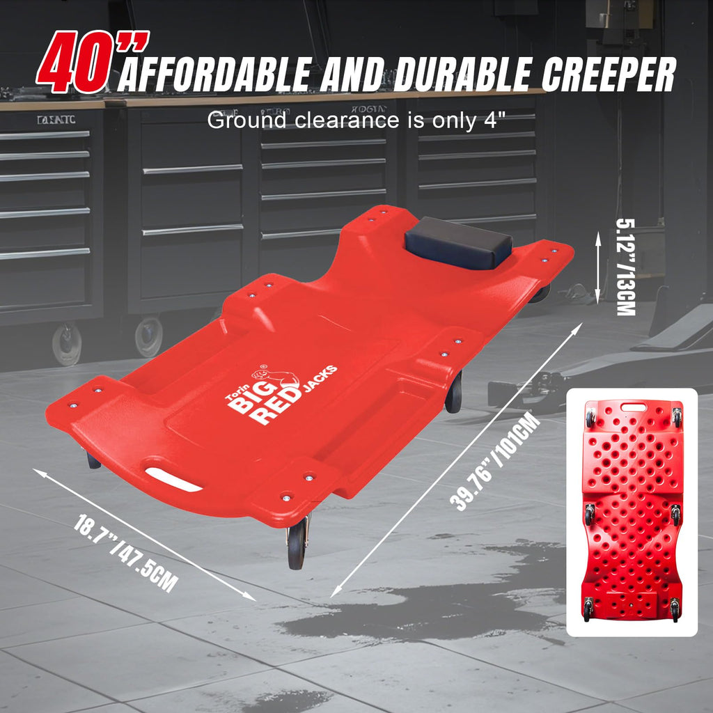 Plastic Rolling Garage Creeper Q561