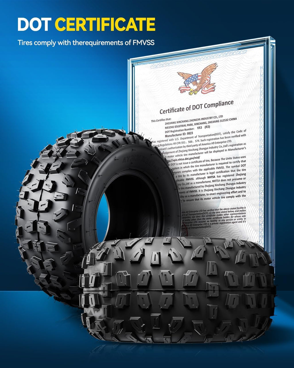 All-Terrain Tires 19x7-8 Set 1 S54318