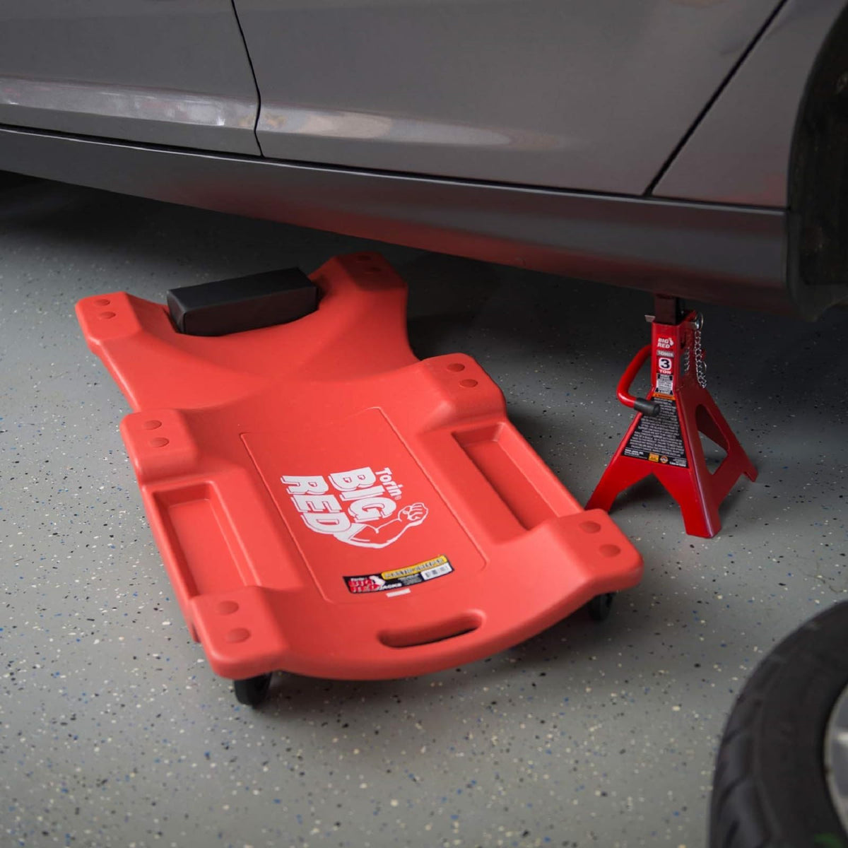Plastic Rolling Garage Creeper Q561