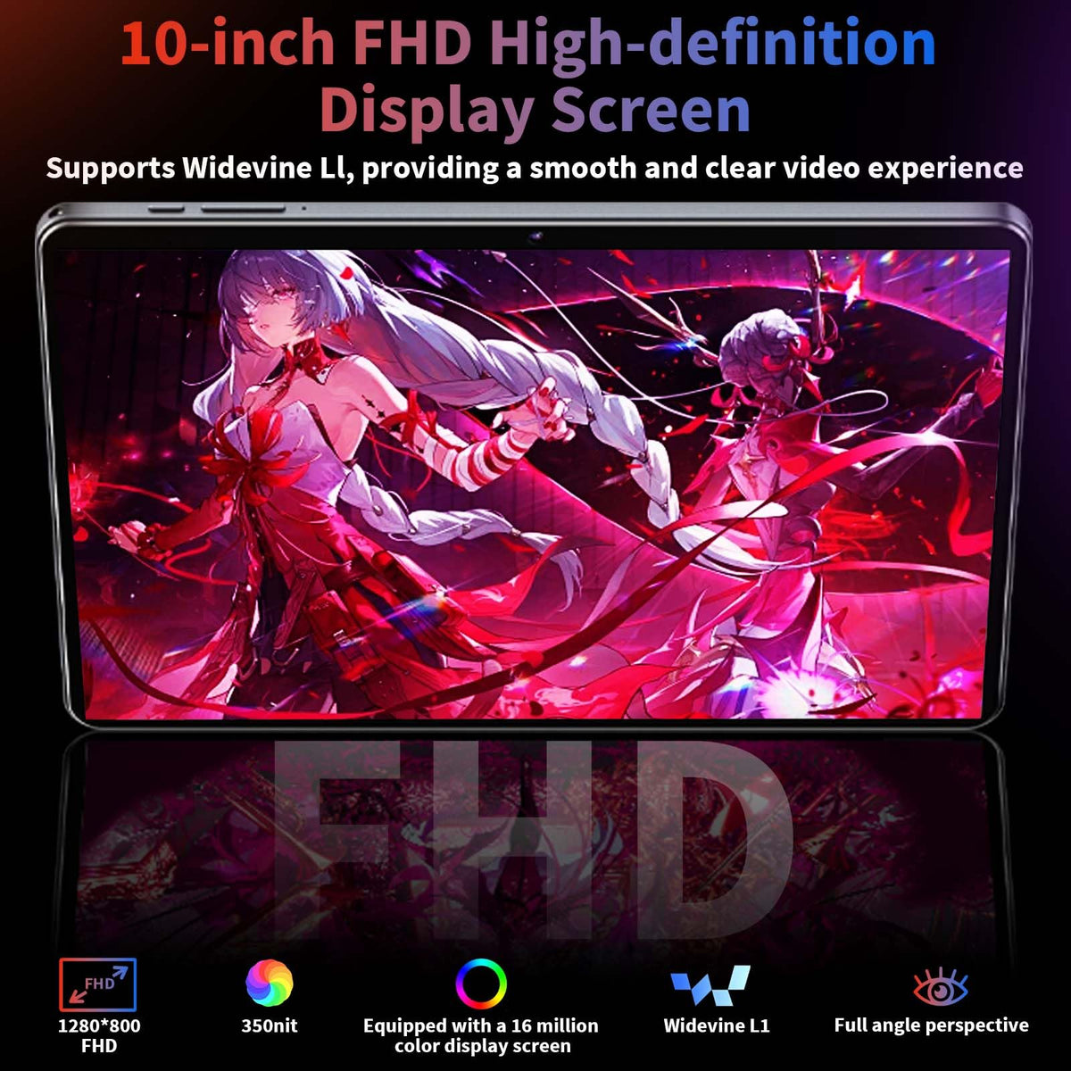 10 inch Android Tablet with Keyboard L29723